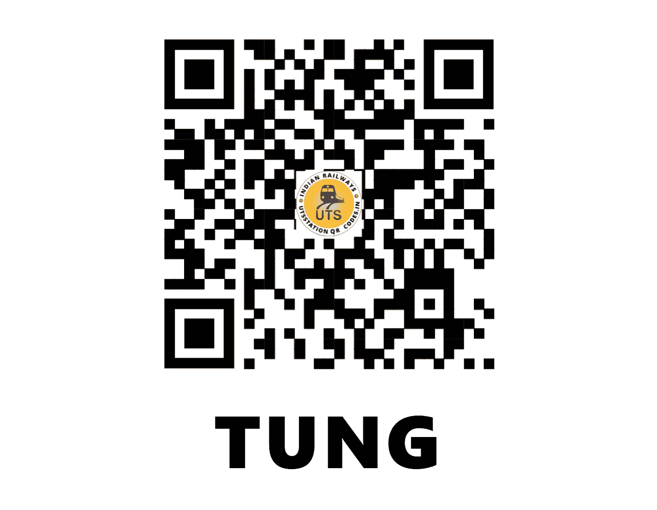 UTS QR Code for TUNG - TUNG - NF (WEST BENGAL)